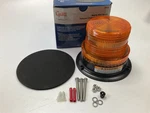 Grote 7710 Mighty Mini Amber Lens Strobe Beacon Permanent Mount Lamp Light. Fixed Price $44.95.