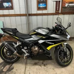 Ms Injection Abs Silver Black Fairing Kit Fit For Honda 2022-2023 Cbr 500R A003. Fixed Price $419.99.