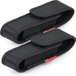 Moobibear 2-PACK Nylon Flashlight Holster For Duty Belt, Adjustable Small Heavy. Fixed Price $14.99.