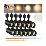 2024 Upgraded Pack 9-CCT Zoomable 12W Led Track Light Head Wit. Fixed Price $256.14.