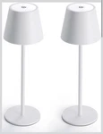 Maksone 2 Pack Led Cordless Table Lamp, 6600MWH Rechargeable Battery Desk Lam.... Fixed Price $20.00.