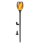 I-shunfa 96 Led Outdoor Waterproof Solar Torch Lights With 3 Modes Flicker. Fixed Price $31.67.