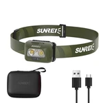 Sunrei Rechargeable Headlamp, Red Led 2200MAH Battery, Motion Senso.... Fixed Price $51.56.
