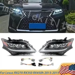 Triple Beam Led Headlights Headlamps Upgrade For Lexus RX350 RX450 2013-2015. Fixed Price $416.10.