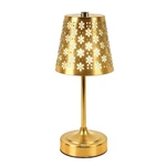 Komothala Rechargeable Touch Table Lamp, 4000MAH Cordless Metal Bedside .... Fixed Price $33.51.
