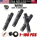 1-100 Small Led Flashlight Torch Penlight For Dentist Camping Hiking Pocket Lamp. Fixed Price $36.74.