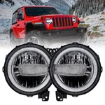 Bicyaco Dot 9 Inch Led Headlights With Drl, 120W Headlamps Replacement Compat.... Fixed Price $322.91.