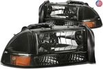 Dna Motoring Pair Headlights Compatible With 97-04 Dodge Dakota / 98-03. Fixed Price $175.75.