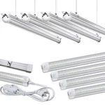 Skymoatled Shop Light Garage 8FT-8PACK-6000K, 6000K/WHITE. Fixed Price $255.51.