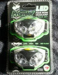 Promier Headlamp, Led, Four Mode 2-PACK Set, 25 Lumens, New In Package. Fixed Price $11.99.