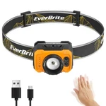 Everbrite 600 Lumen Rechargeable Zoomable Headlamp W/4 Modes Headlight Spotlight. Fixed Price $20.99.
