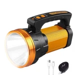 Kinqilin 1800LM Rechargeable Spotlight 13600MAH Flashlight 80H Long. Fixed Price $90.21.