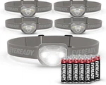 Eveready Led Headlamps PRO200 5-PACK IPX4 Water Resistant, Bright And Durable. Fixed Price $36.16.