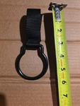 Uncle Mike's D-cell Flashlight/baton 2" Wide Ring Holder Nylon #8862-1. Fixed Price $5.00.