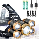 Innogear 12000 Lumen Headlamp Led Flashlight Bright Headlight Torch Recharge. Fixed Price $32.99.