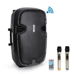 Pyle Portable Bluetooth Pa 15 Speaker System, 1600 Watt, Rechargeable Battery. Fixed Price $338.99.