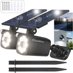 2 Pack Solar Motion Outdoor, Spotlights With Sensor, IP67 Wa. Fixed Price $67.99.