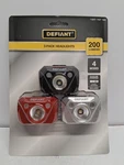 Defiant 200 Lumens Headlight (3-PACK) 1007 747 160. Fixed Price $12.00.
