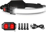 Led Headlamp Usb Rechargeable 1000LUMEN 230 Wide-beam Headlight With Red. Fixed Price $28.99.