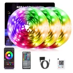 Nbbuff Lights For Bedroom Smart App Controlled 300FT(3 Rolls) Rgb Strip. Fixed Price $48.68.