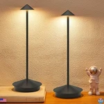 Portable Led Cordless Lamp Light 2 Pack, Rechargeable 6000MAH Battery. Fixed Price $59.46.