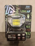 New Litezall Rechargable Led 1 Pack Headlamp Task Light 4 Mode Quattro 250 Lumen. Fixed Price $27.99.