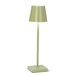 Abbott Collection Trilite Led Table Lamp Cordless Rechargeable Green 15" Classic. Fixed Price $251.12.