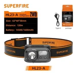 Superfire Mini Led Headlamp Usb-c Rechargeable Motion Sensor Headlight For Hikin. Fixed Price $19.99.