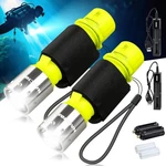 Nakcnm Wishdeal 2 Pack Diving Flashlight Underwater Led Scuba Dive ... Fast Ship. Fixed Price $41.99.
