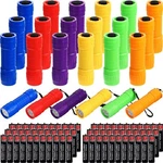 20 Pack 9-LED Mini Flashlight Set With 60 Pieces Aaa Batteries, Ki.... Fixed Price $36.25.