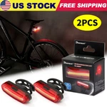2-PACK Led Bicycle Cycling Tail Light Usb Rechargeable Bike Rear Warning. Fixed Price $13.85.