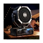 Camping Fan With 5.3 Bluetooth Speaker, 25000MAH Portable Recha... Fast Ship. Fixed Price $59.99.