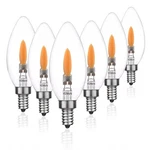 Pcs B10/B11 Led Flame Effect Light Bulb E12 Type Flickering Nondimmable. Fixed Price $53.84.