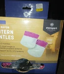Stansport Rayon Mantles 2-PACK For Propane Lanterns White/pink. Fixed Price $50.00.