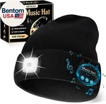 Bluetooth Beanie Hat,usb Rechargeable 4 Led Wireless Music Running Headlamp Cap,. Fixed Price $44.28.