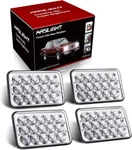 4PCS 4X6 Led Headlights, Rectangular H4666 Peterbilt. Fixed Price $54.95.