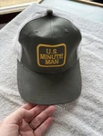 U.s. Minute Man Hat Patriotic Baseball Cap Army Green Snapback Gold Stitchin. Fixed Price $9.99.