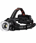 Amaker Led Rechargeable Headlamp, 90000 Lumens Super Bright With 5 Modes & IPX6. Fixed Price $45.99.
