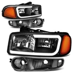 Dna Motoring HL-LB2-DAN99-BK-AM Black Amber Led Drl Headlights Turn Signal La.... Fixed Price $179.77.