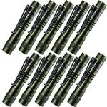 Beieverluck 10 Pack Small Mini Led Flashlight Pocket Pen Fla.... Fixed Price $29.99.