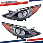 Pair For Hyundai Sonata 2011-2014 Headlights Assembly Black Housing Headlamps. Fixed Price $84.38.