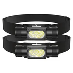 Trliradyn Headlamp Rechargeable 2600MAH Hard Hat LIGHT1800LM Forehead Led. Fixed Price $68.72.