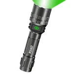 Povast PVL2 Zoomable Green Rechargeable Led Flashlight,. Fixed Price $32.26.