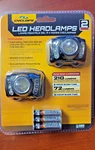Cyclops Lumen Adjustable Led Headlamp Pack CYC-HL210-2PK Da. Fixed Price $25.92.