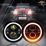 7" Led Round Headlights For 1997-2018 Jeep Wrangler Jku Unlimited Tj Lj Cj. Fixed Price $135.99.