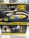 Handy Led Headlamp. Fixed Price $14.99.