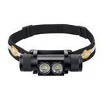 Sofirn Headlamp, 1200 Lumen Rechargeable With Two D25S, Black. Fixed Price $40.17.