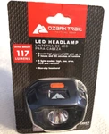 Ozark Trail Led Headlamp 117 Lumens Ultra Bright 5 Light Modes Non-slip Headband. Fixed Price $24.97.
