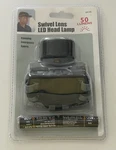 Harbor Freight Swivel Lens Led Head Lamp Light Aa Water Resistant Model 64145. Fixed Price $7.95.