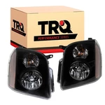 Trq 2 Piece Headlight Assembly Set Performance Black Bezel Driver & Passenger.... Fixed Price $406.97.